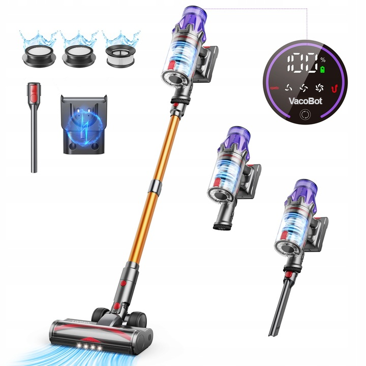 VacoBot™ - pionowy odkurzacz bezprzewodowy
